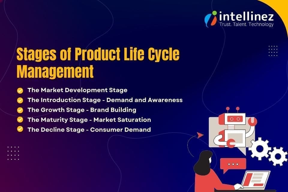 Stages of SaaS product life cycle management