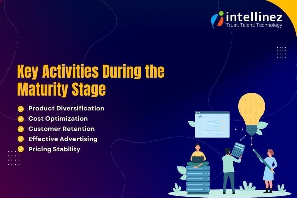 SaaS product life cycle management maturity stage activities